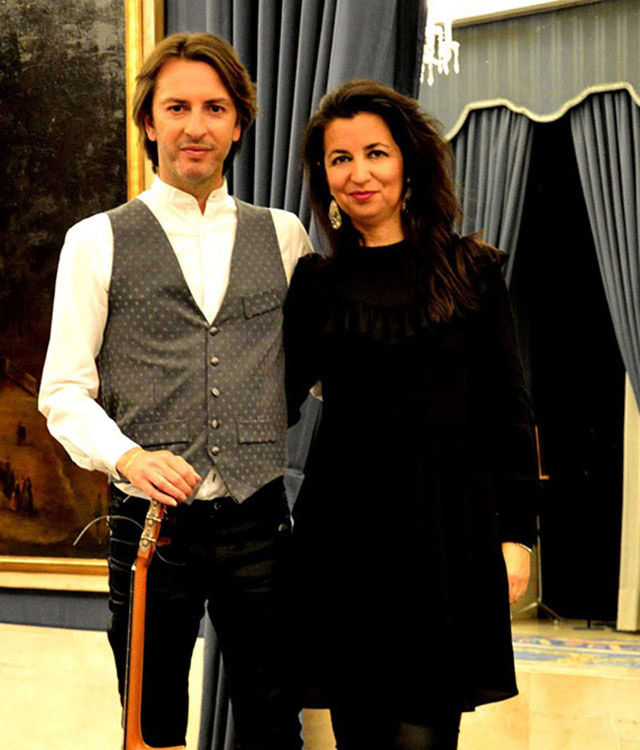 Manuel de la Luz y Olivia Molina